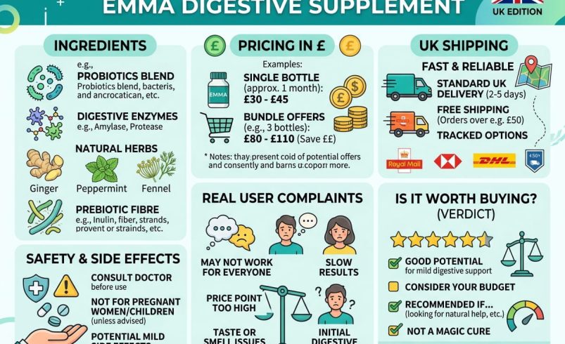 Emma Digestive Supplement Review: Does It Work? (UK Guide)