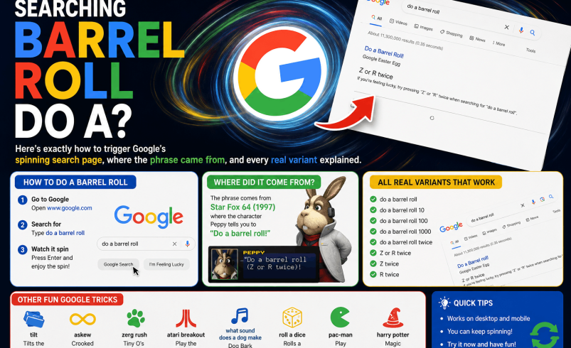 Do a Barrel Roll: How Google’s Spinning Easter Egg Works