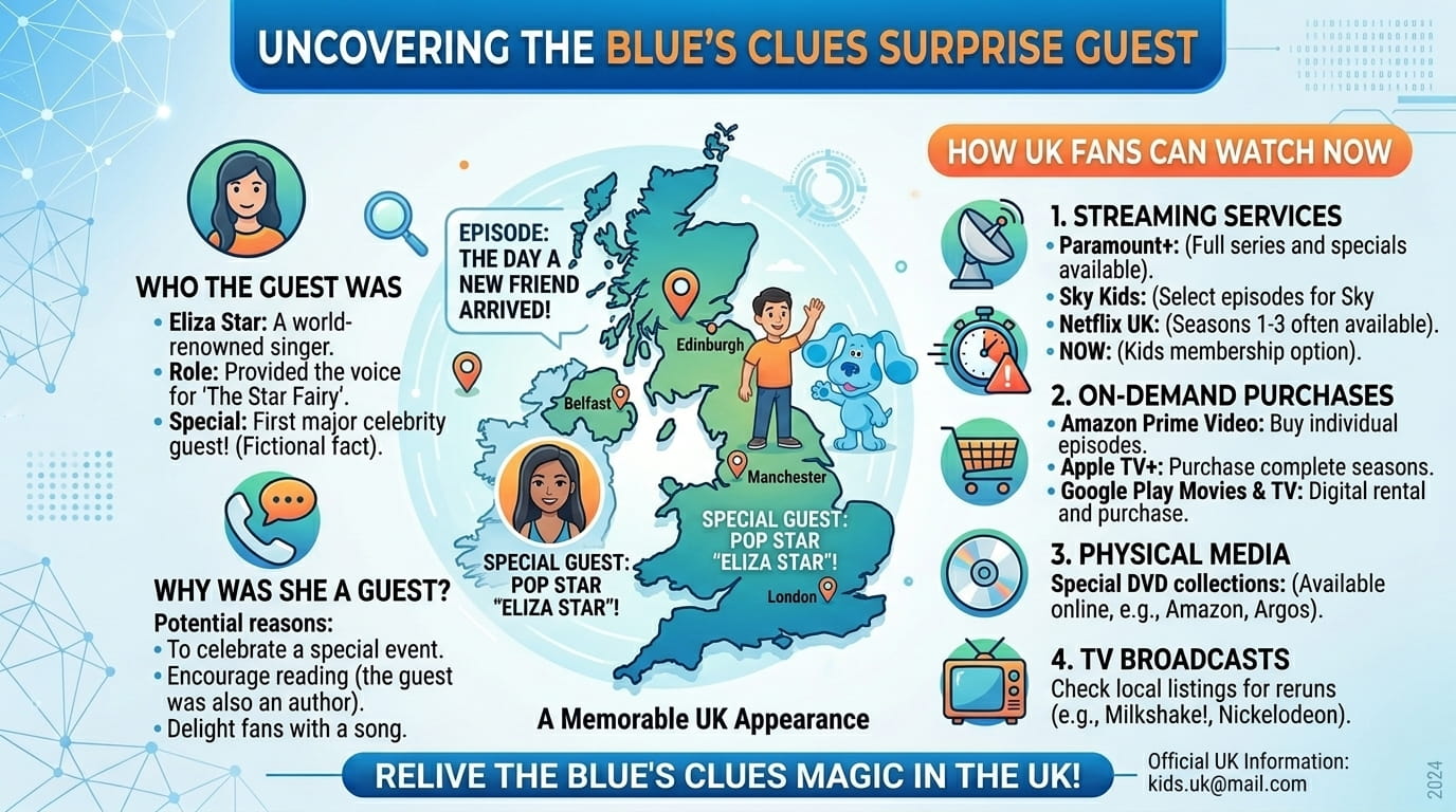 Blue’s Clues Surprise Guest: Who It Was and How to Watch