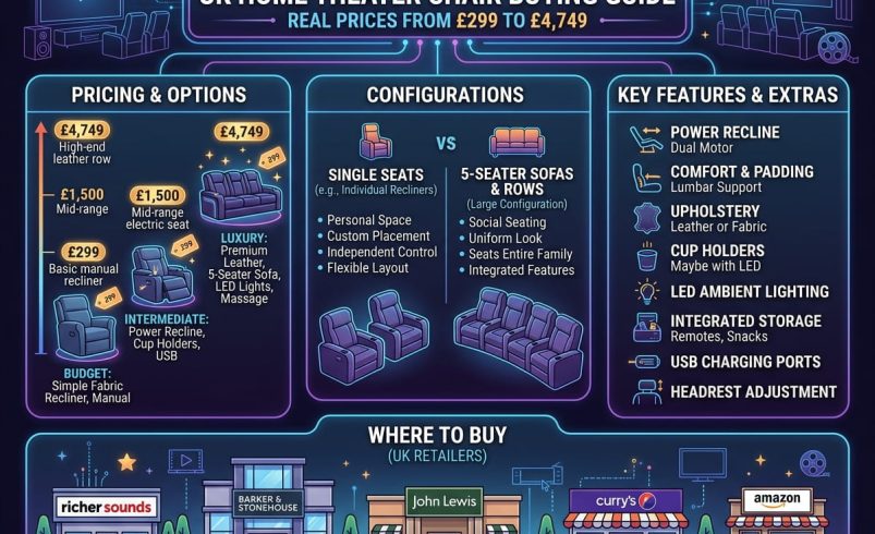 Chair Home Theater Guide: Cinema Seats & Sofas UK