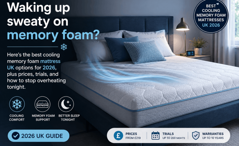 cooling memory foam mattress
