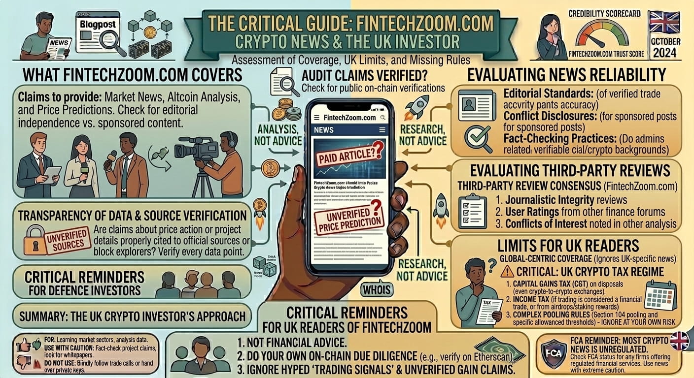 FintechZoom.com Crypto News: A UK Reader’s Guide (2026)