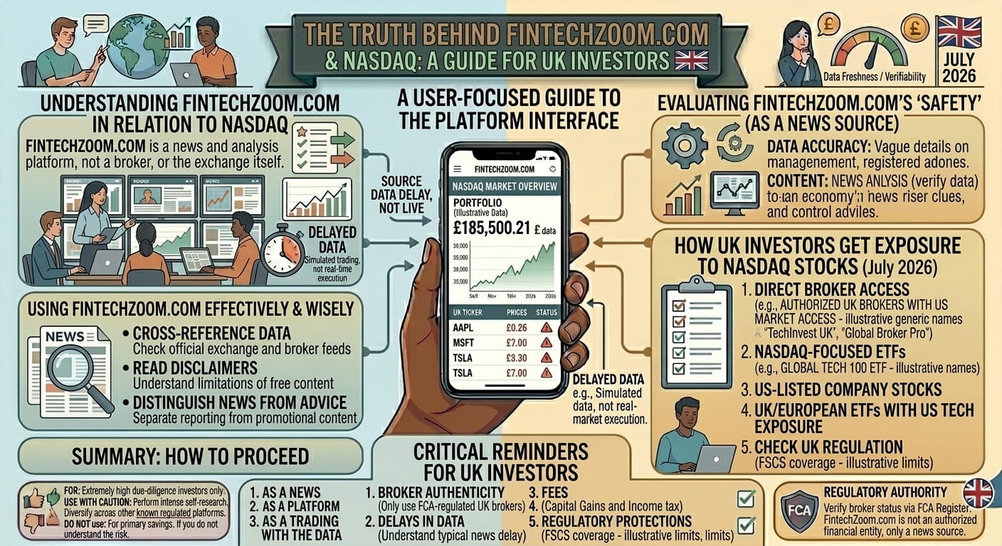 FintechZoom.com Nasdaq: Is It Legit? A UK Investor’s Guide 2026