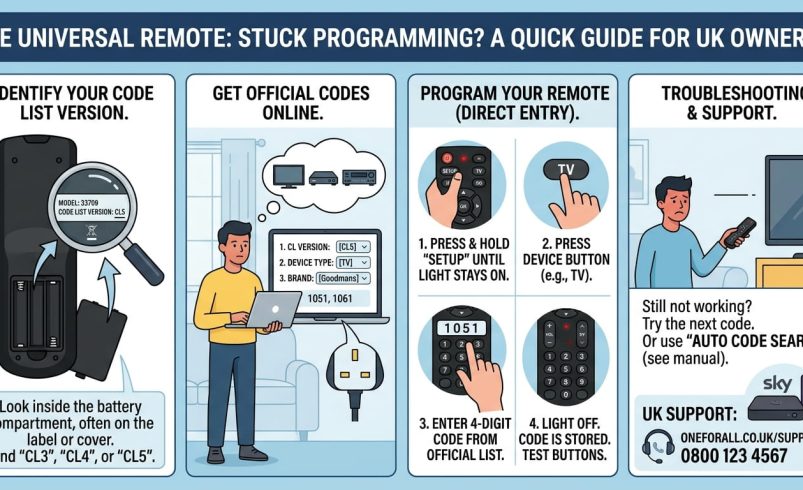 ge universal remote codes