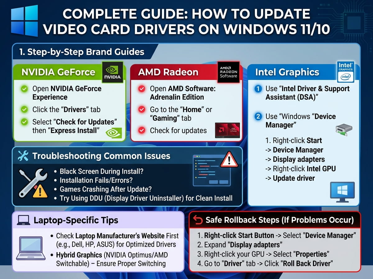 How to Update Video Card Drivers: Full 2026 UK Guide