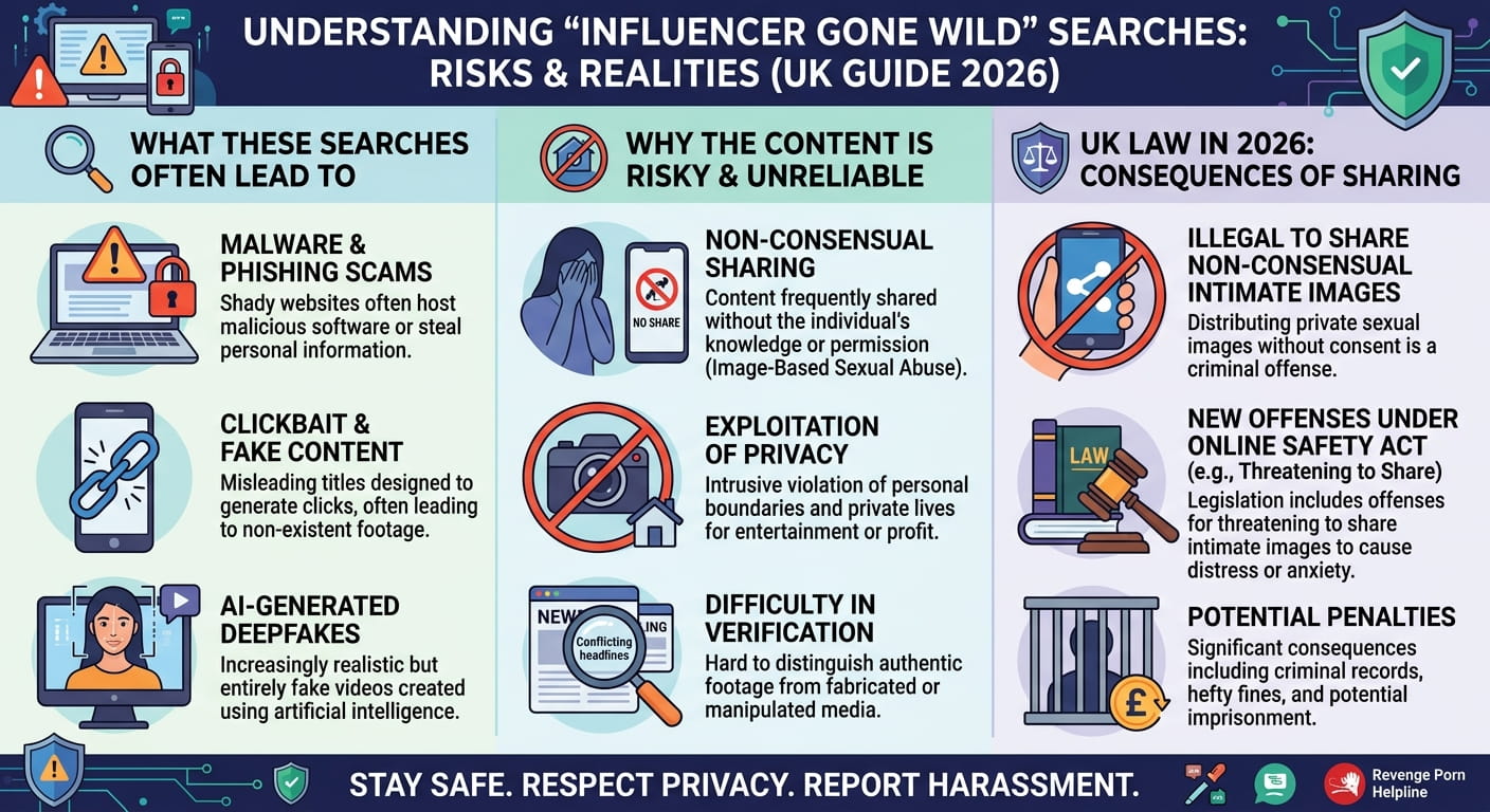 The Truth Behind “Influencer Gone Wild” Searches: Privacy & Risk