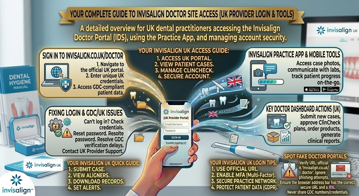 Invisalign Doctor Site Login: UK Provider Access Guide 2026