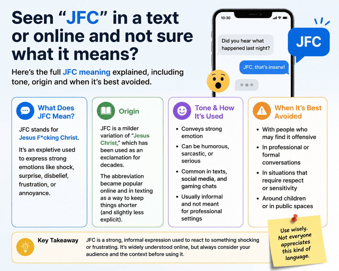 JFC Meaning: What Does JFC Mean in Text and Online Slang?
