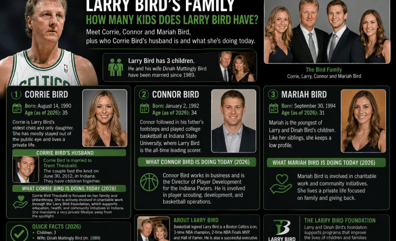 larry bird kids
