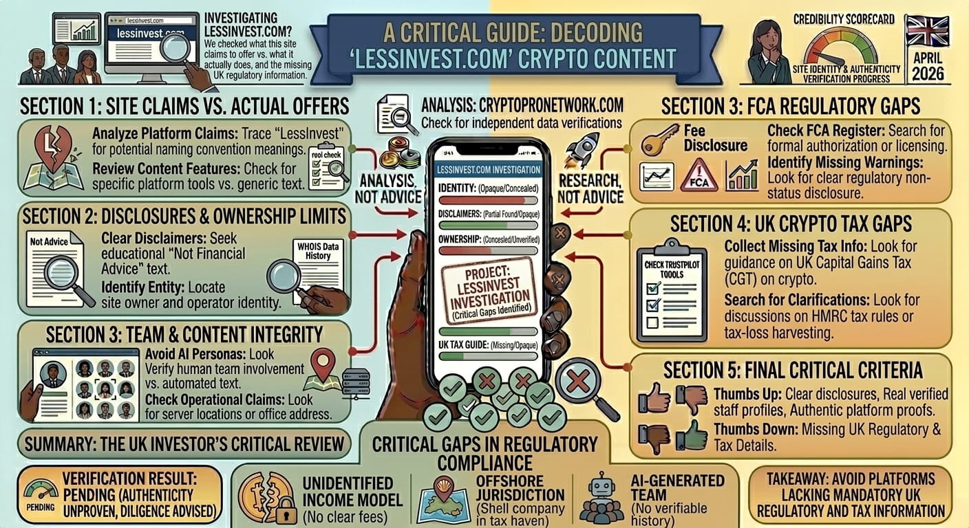 LessInvest.com Crypto: What It Covers and UK Rules to Know