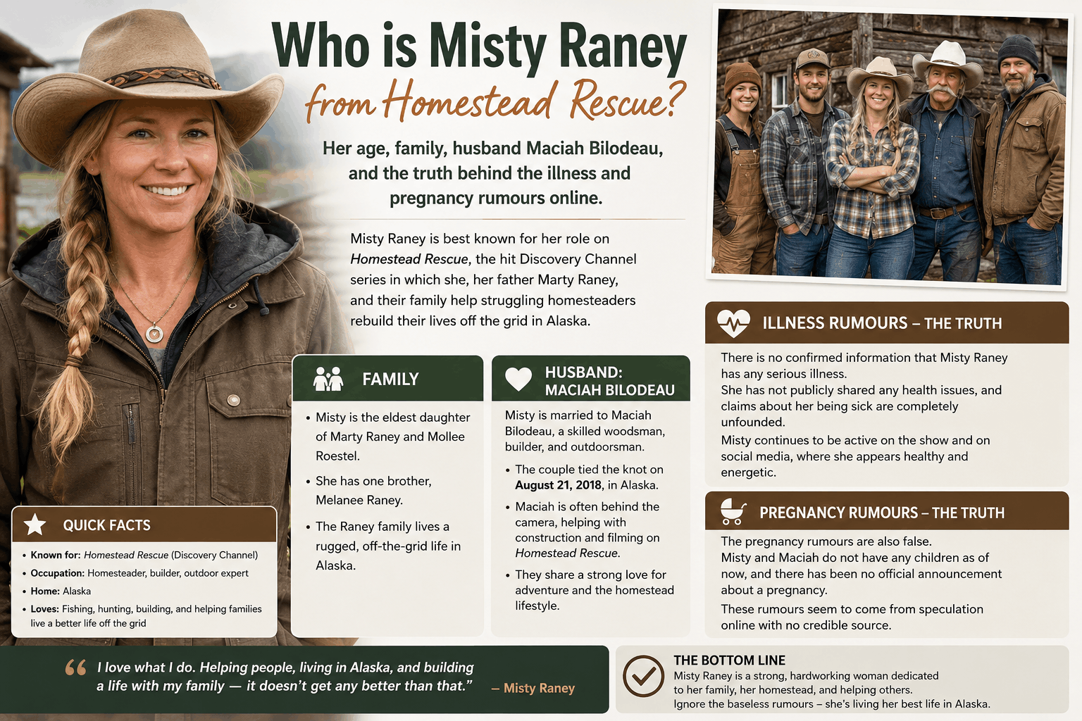 Misty Raney: Homestead Rescue Star’s Life, Family and Career