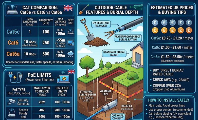 outdoor rated ethernet cable