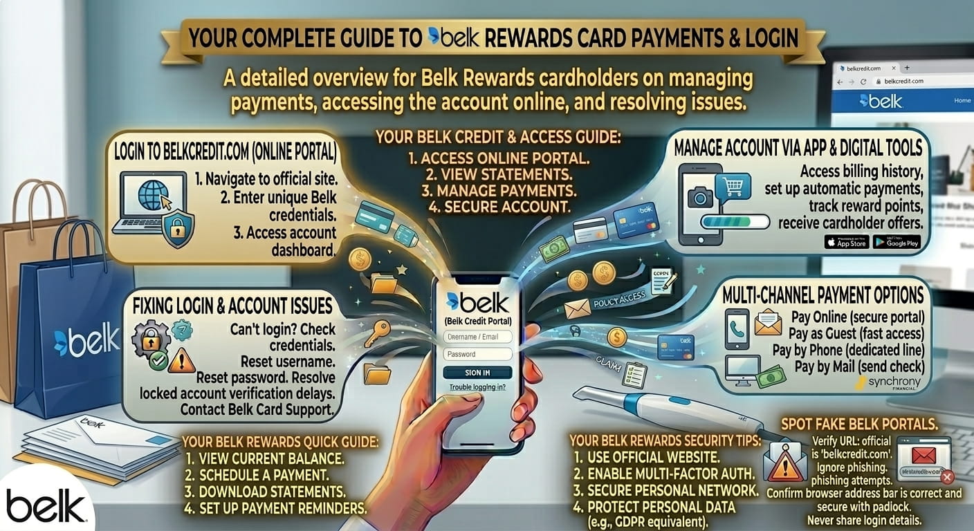 How to Pay Belk Rewards Card: Login and Bill Pay Guide