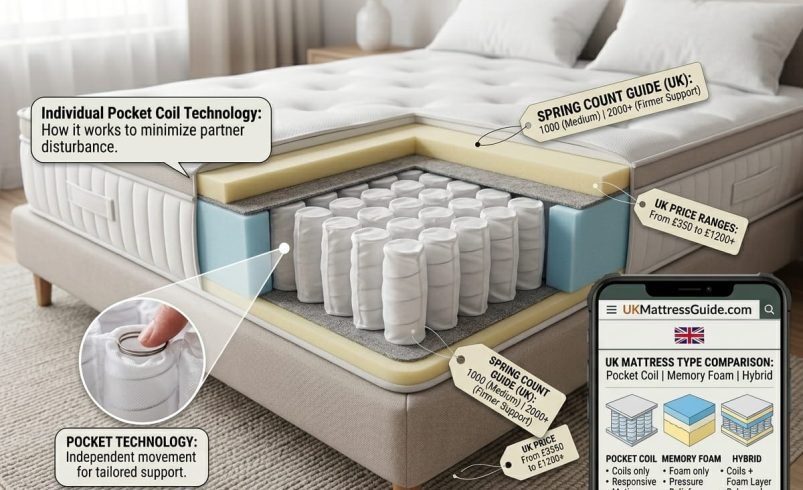 Pocket Coil Mattress Guide: What It Is & How to Choose (UK)