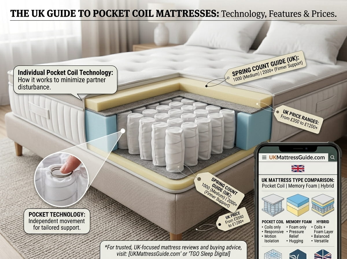 Pocket Coil Mattress Guide: What It Is & How to Choose (UK)