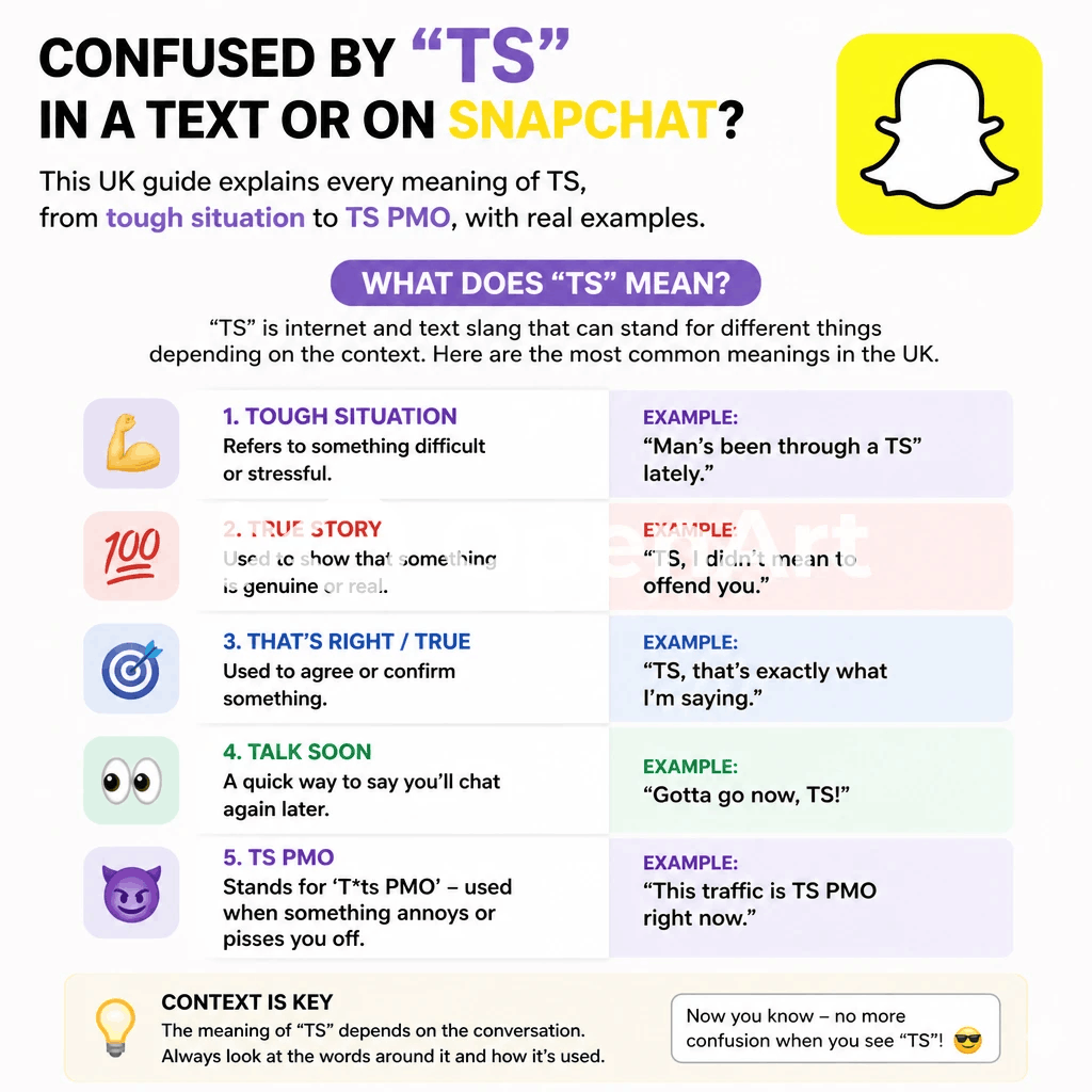 What Does TS Mean in Text? Every Meaning Explained