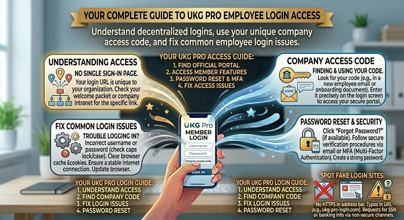 UKG Pro Login Guide: Company Access Code and Employee Sign In