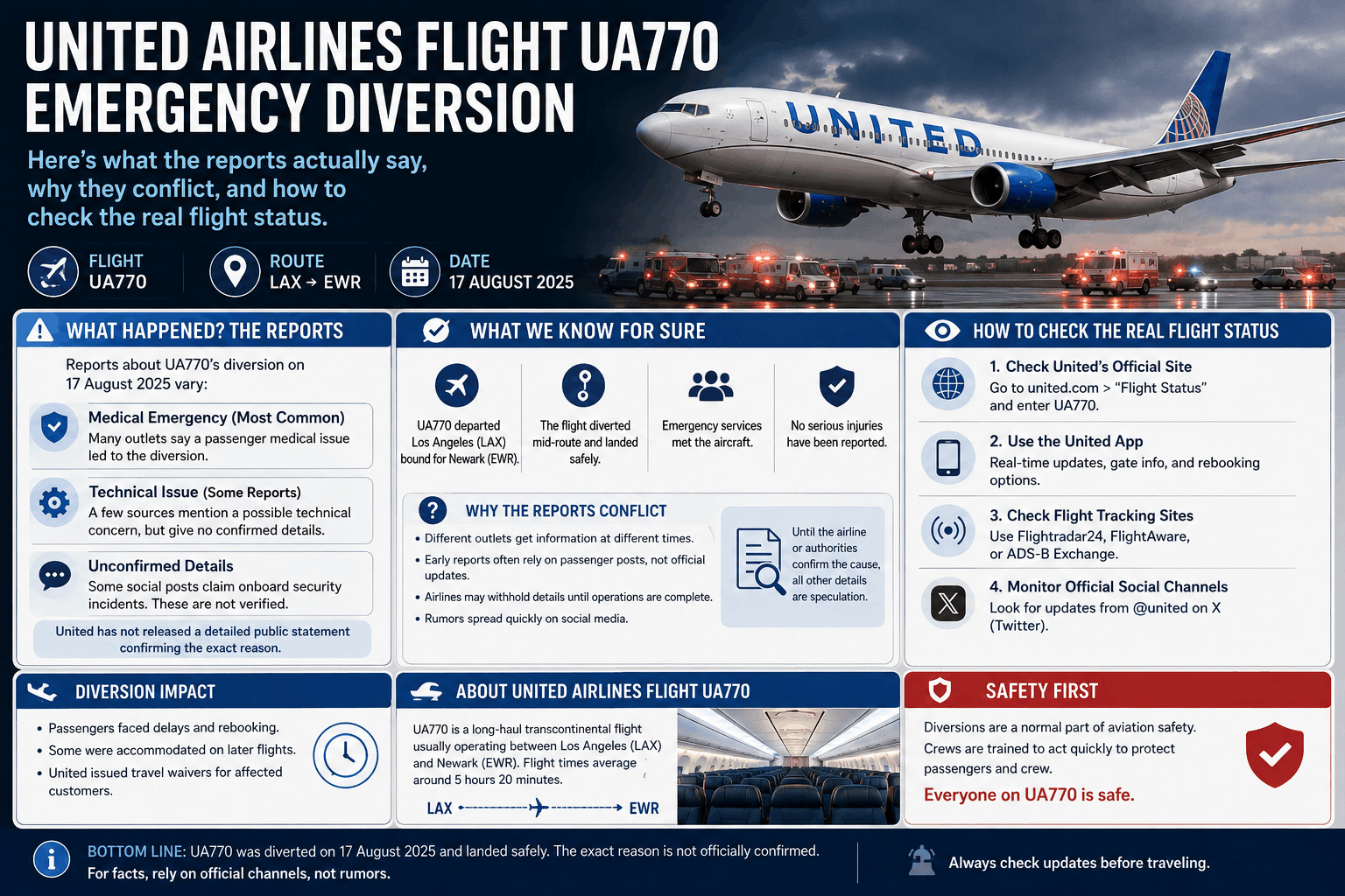United Airlines Flight UA770 Emergency Diversion: What We Know