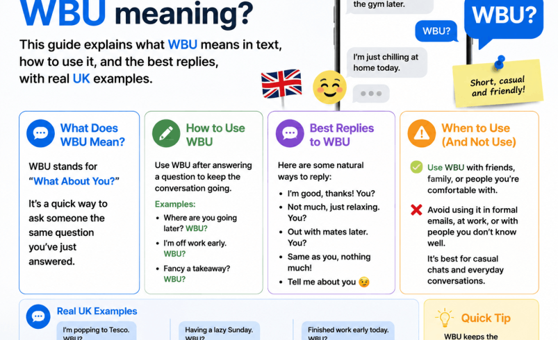 WBU Meaning: What Does WBU Mean in Text? (2026 Guide)